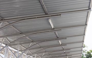 installing Hilton House metal roofing